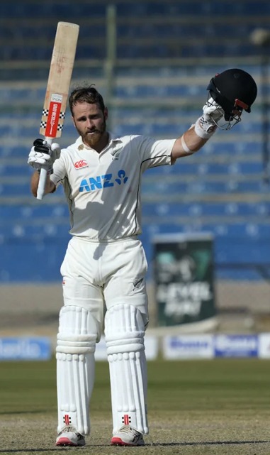 Kane Williamson scored his first Test double century in Pakistan
